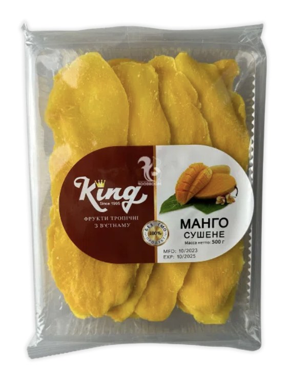 Манго без цукру KING 500г